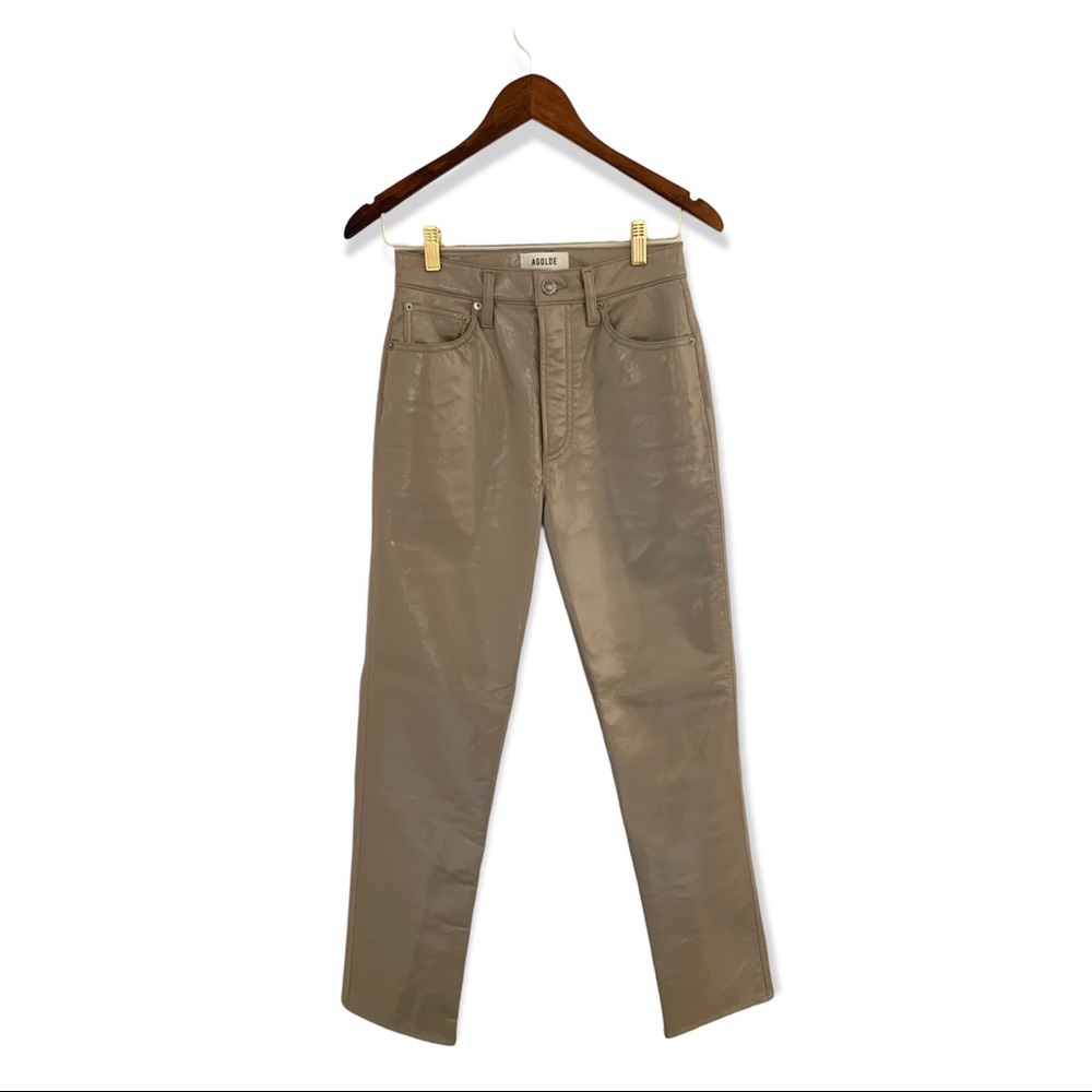 Agolde Recycled Leather Pants